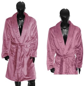 Queen mikroszálas fürdőköpeny rózsaszín TiaHome - S