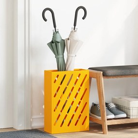 Mustár Sárga Ernyőtartó 28x12x41 cm Acél