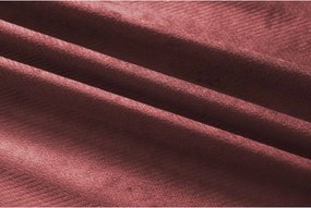 Sötétítő függöny ELVIO VELVET 140x250 cm, antik rózsaszín Felfüggesztés: Fém gyűrűk