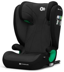 KINDERKRAFT - Autósülés JUNIOR FIX 2 (100-150 cm) Graphite fekete