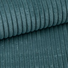 Petrolkék sarokkanapé SMART COSARO, kétoldalas + 2 párna INGYEN