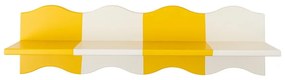 Sárga-fehér gyerek polc 80 cm Bubbi – Bloomingville Mini