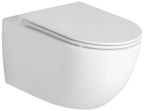 Bruckner - Vortex Rimless FULDA fali WC, kerámia, fehér