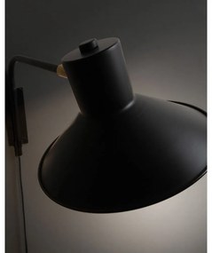 Fekete fali lámpa ø 20 cm Aria – Kave Home