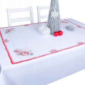 abrosz 180x140 Bn L20 fehér +piros nád