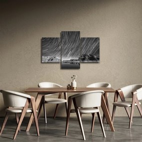 Fekete-fehér kép egy csillagos ég (90x60 cm)
