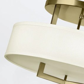 Hinkley HK-HAMPTON-SF-BB-Mennyezeti lámpatest HAMPTON 3xE27/60W/230V átm.50,8cm arany