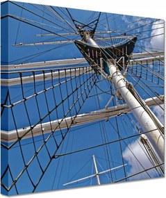 Vászonkép 60x60 Nagy árboc Vitorlázás