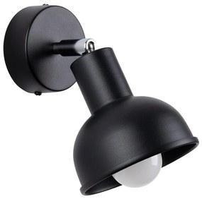 Sollux SL.1316 - Fali spotlámpa ELBA 1xE27/15W/230V fekete