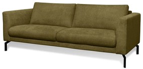 Mustársárga kanapé 216 cm Gomero – Scandic