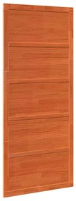 Pajtaajtó Viaszbarna 100 x 208 cm Tömör fenyőfa