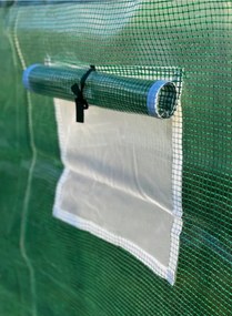 Megerősített kerti fóliasátor PRÉMIUM 2 × 3 m + AJÁNDÉK