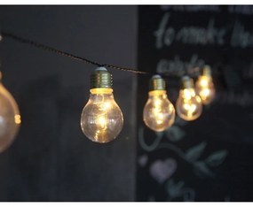 Glow fehér LED fényfüzér, hosszúság 1 m - Star Trading