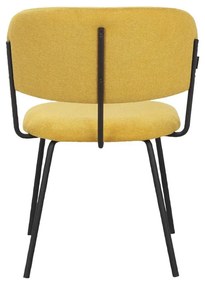 Sárga étkezőszék szett 2 db-os Claudia – Støraa