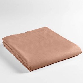 Lazacszínű pamut lepedő 240x300 cm Lina – douceur d'intérieur