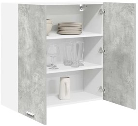 Függő szekrény Riga Beton Szürke 80 x 31 x 80 cm Faanyag