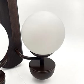 Brilagi - LED Fali lámpa COTTAGE 2xG9/40W/230V bükkfa/fehér