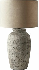Langston/Liddy asztali lámpa, bézs/szürke