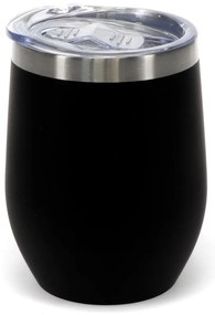 Fekete utazóbögre 350 ml – Rex London