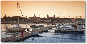 Fotótapéta üvegfalra Szczecin Lengyelország 140x70