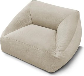 Bézs műszőrme babzsákfotel Lilibet – Bobochic Paris