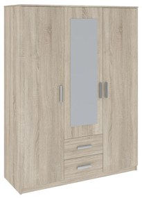 Verdana gardróbszekrény 150cm 3D2S Sonoma Oak