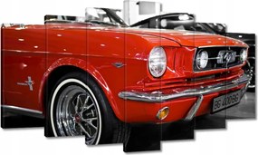 Vászonkép 140x80 Piros Mustang