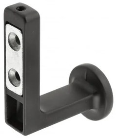 Fogas fém, Arco, fekete matt