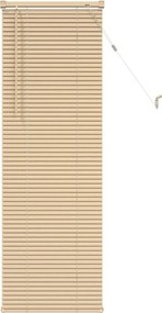 vidaXL Zsaluzia Állítható Világos barna mintával 150 x 40 cm PVC