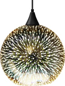 DOMENOLED 599 DISCO Egyágú Függesztett Lámpa Fém E27 IP20