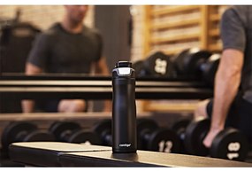 Contigo Chill 720 ml hőálló palack, matt fekete