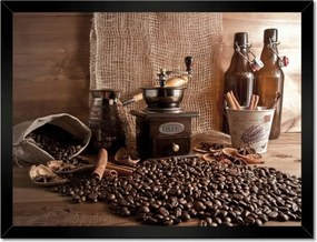 Poszterek keretben 40x30 Kávé világa