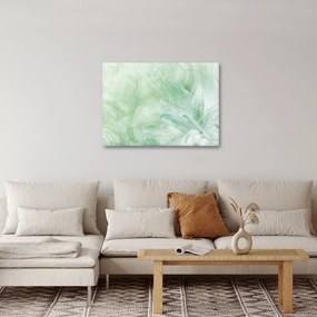 Kép - Zöld virág (70x50 cm)