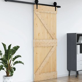 NARVIK tömör fenyőfa ajtó 70 x 210 cm