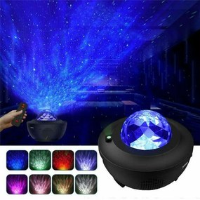 Galaxy Sky AKKUS Csillag Vetítő Lézer Projektor Távirányítóval Beépített Hangszoróval