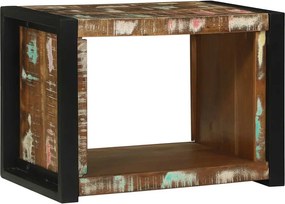 vidaXL Fali Kocka Barna 55 x 35 x 40 cm Szilárd Újrahasznosított Fa