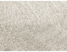 Fehér zsenília kinyitható-tárolóhelyes sarokkanapé (jobb oldali-heverő résszel) Everest – Bobochic Paris