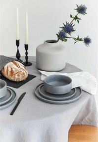 Malia 18 db-os szürke agyagkerámia étkészlet - Bonami selection