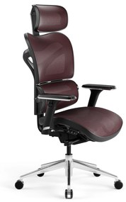 Diablo V-Commander ergonomikus szék: fekete-bordó