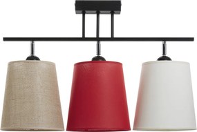 Novolux A TU ESTILO 717G-G05X1A-02 Plafonlámpa 3x60W/E27 IP20