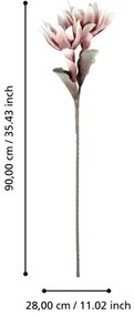 Eglo 428124 - Művirág MOLAVE 90 cm rózsaszín