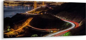 Kép - Golden Gate Bridge (120x50 cm)
