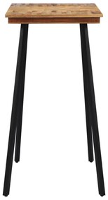 tömör tíkfa bárasztal 110 x 55 x 105 cm