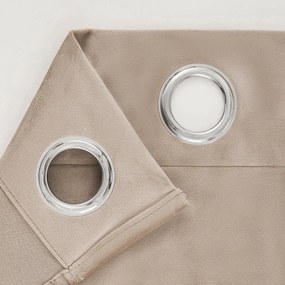 4Home Manila sötétítő függöny bézs, 150 x 250 cm