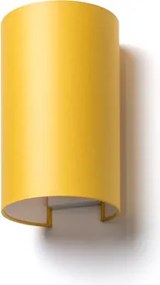 RENDL RON W 15/25 fali lámpa Chintz sárgabarack/fehér PVC 230V LED E27 15W