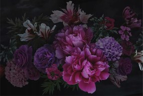 Fotótapéta Flizelin az Otthon Szobájába 3D Virágos elegancia 104x70 Ragasztó