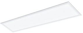 Eglo 96151 Salobrena 1 álmennyezeti LED panel, fehér, szögletes, 5500 lm, 4000K természetes fehér, beépített LED, 40W, IP20, 300x1200 mm