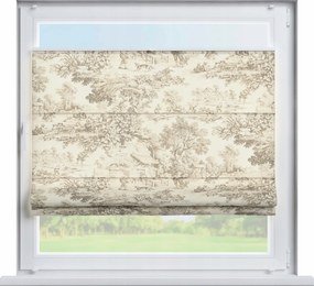 Dekoria Római pliszírozott roló Szicília 100x170 fehér