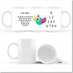 Nyomtatott bögre Ábécé Betűk Gyerekek