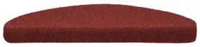 10 db piros tűlyukasztott öntapadó lépcsőszőnyeg 65 x 21 x 4 cm